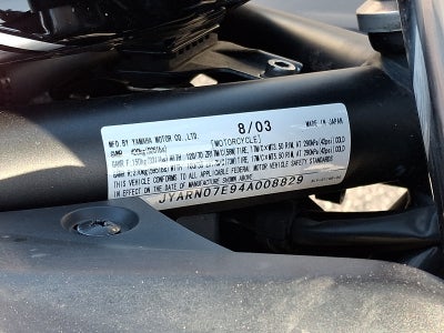2004 Yamaha FZ 1 Base