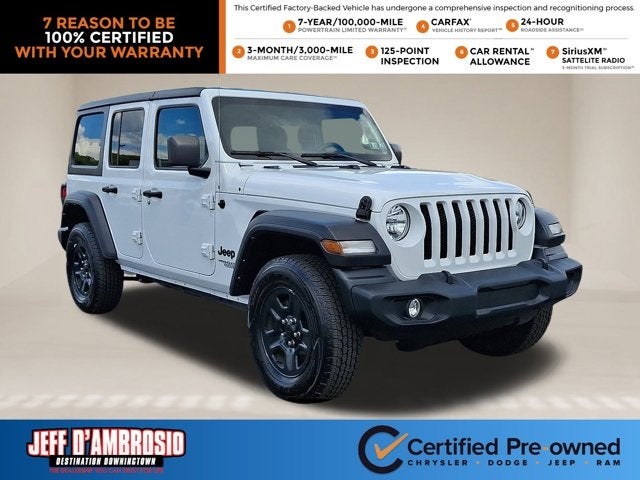 2021 Jeep Wrangler Unlimited Sport