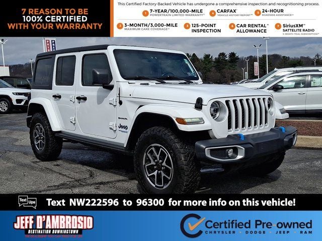 2022 Jeep Wrangler Unlimited Sahara 4xe