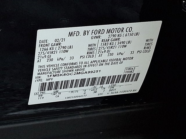 2021 Ford Explorer ST