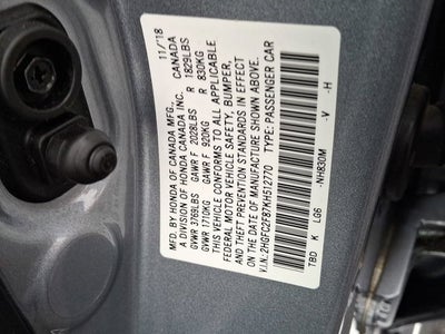 2019 Honda Civic Sport