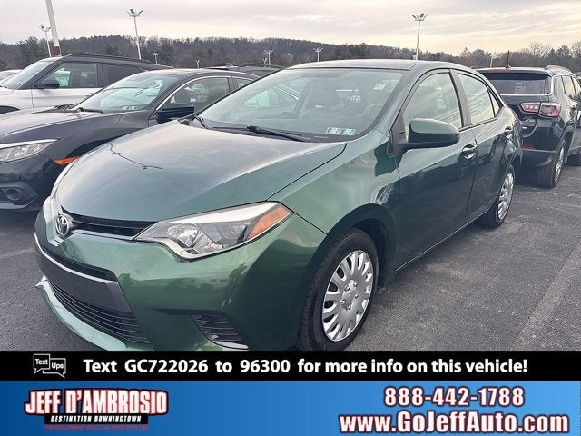 2016 Toyota Corolla LE