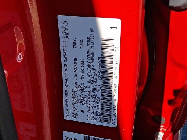 2025 Toyota Tacoma TRD Sport