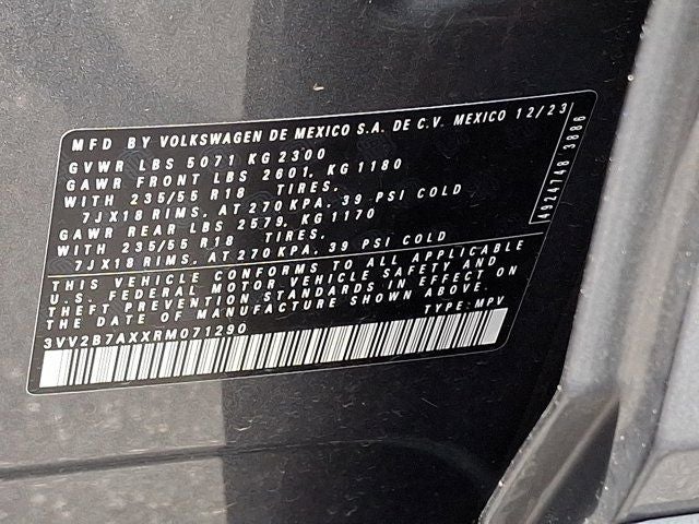 2024 Volkswagen Tiguan 2.0T SE