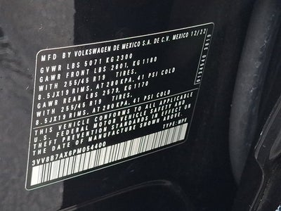2023 Volkswagen Tiguan 2.0T SE R-Line Black