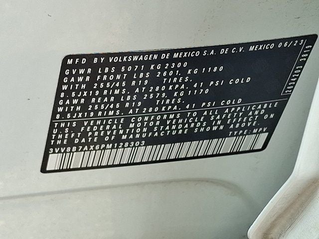 2023 Volkswagen Tiguan 2.0T SE R-Line Black