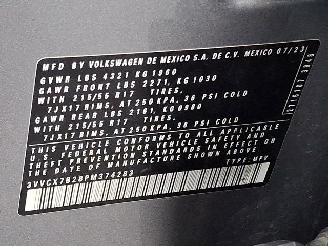 2023 Volkswagen Taos 1.5T S