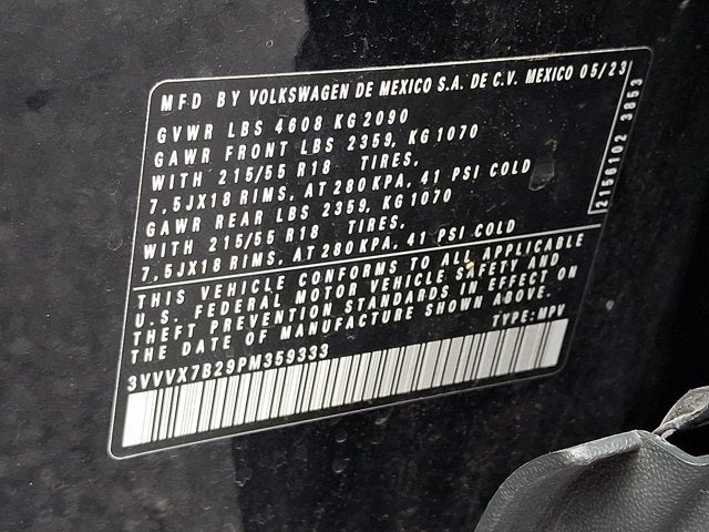 2023 Volkswagen Taos 1.5T SE