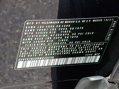 2022 Volkswagen Taos 1.5T SE