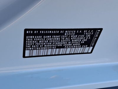 2024 Volkswagen Jetta GLI 40th Anniversary Edition
