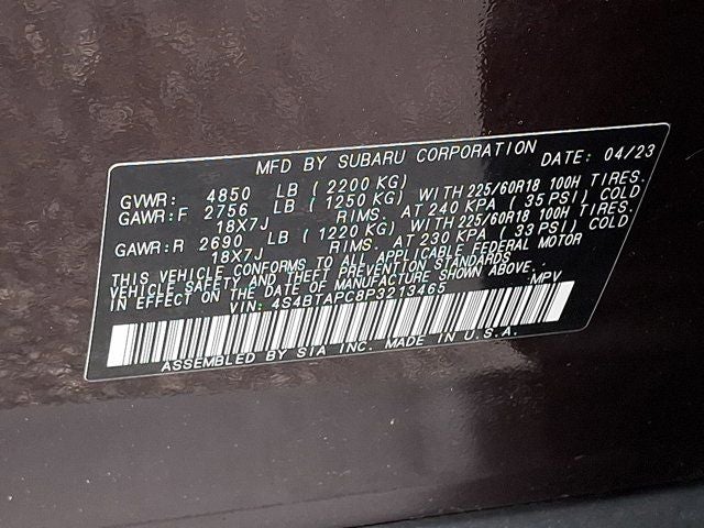 2023 Subaru Outback Touring