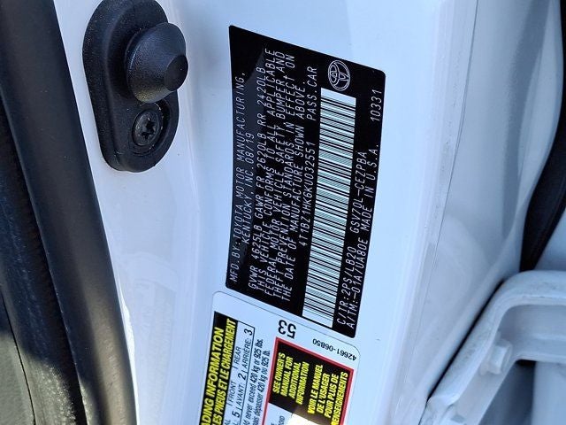 2019 Toyota Camry XSE V6