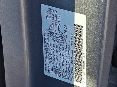 2024 Honda Pilot EX-L 8 Passenger
