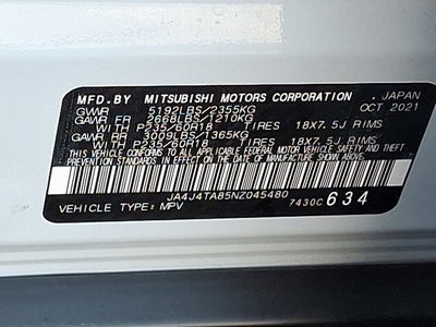 2022 Mitsubishi Outlander ES