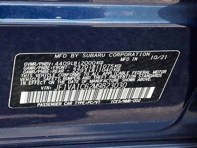 2021 Subaru WRX Premium