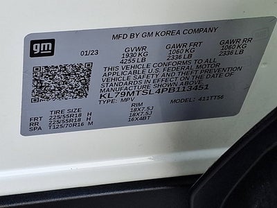 2023 Chevrolet TrailBlazer RS