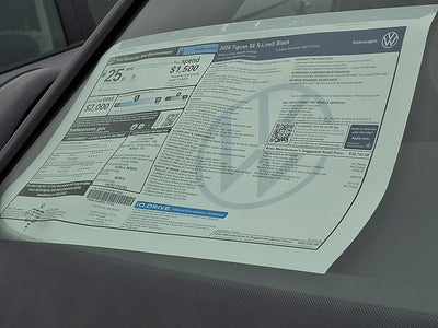 2026 Volkswagen Tiguan SE R-Line Black