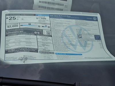 2026 Volkswagen Tiguan SE R-Line Black