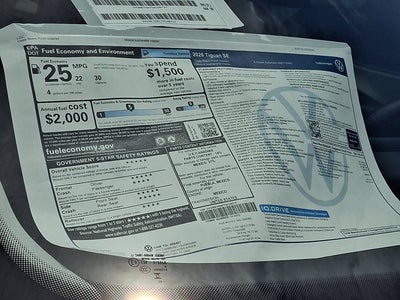 2026 Volkswagen Tiguan SE