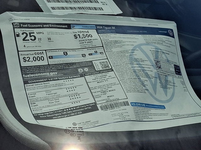 2026 Volkswagen Tiguan SE