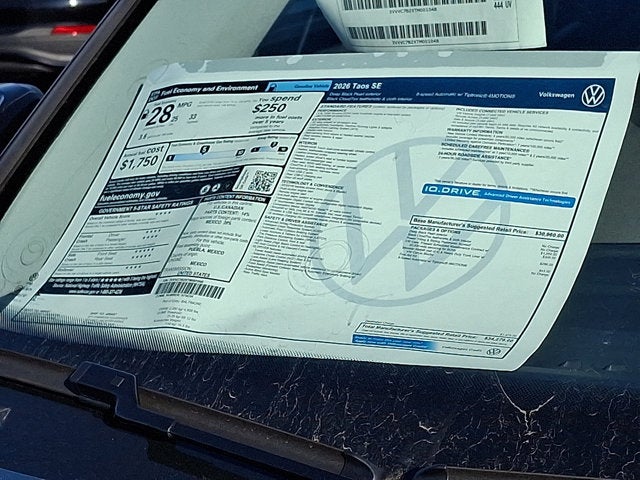 2026 Volkswagen Taos SE