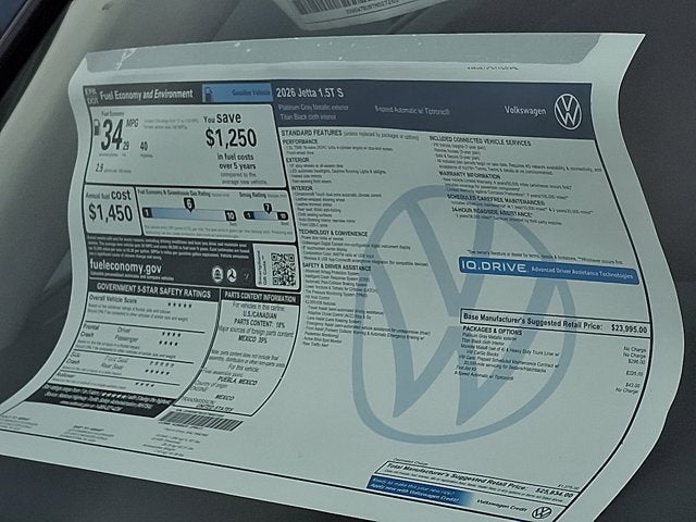 2026 Volkswagen Jetta S