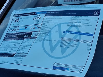 2026 Volkswagen Jetta S