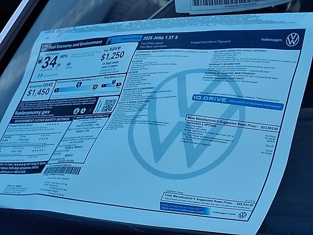 2026 Volkswagen Jetta S