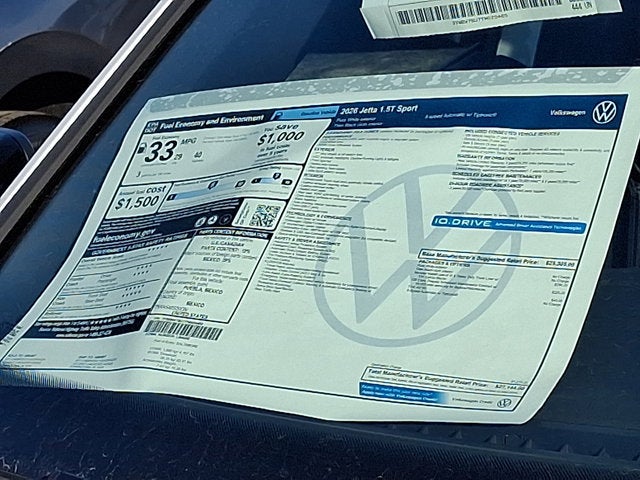 2026 Volkswagen Jetta Sport