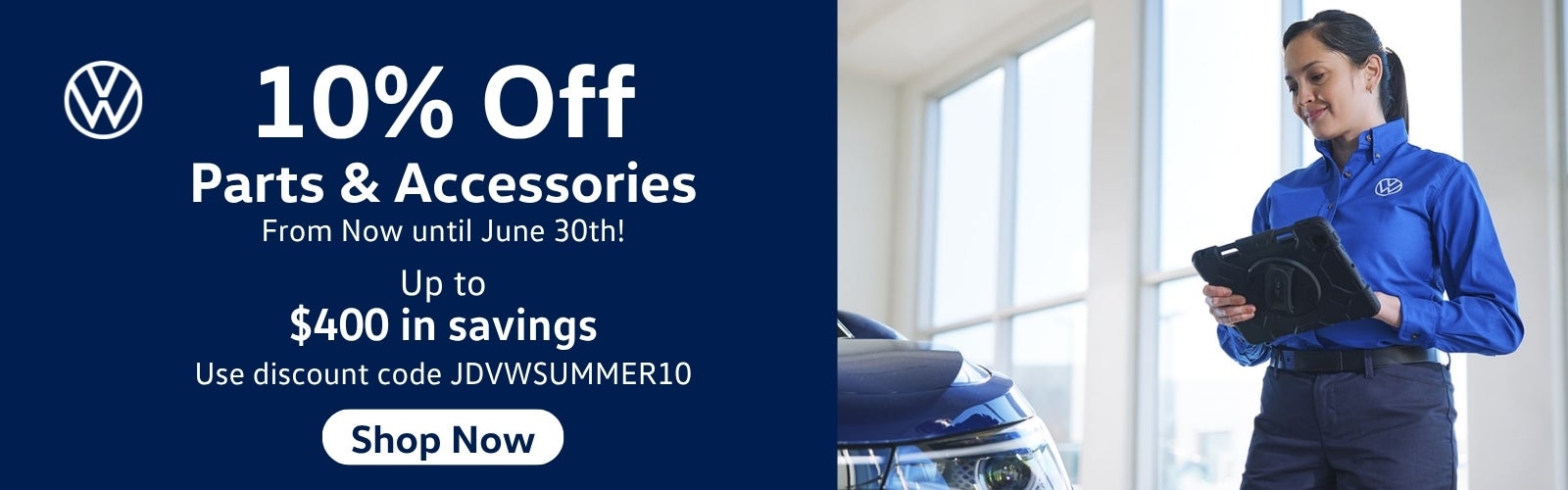 10% Off Parts and Accessories