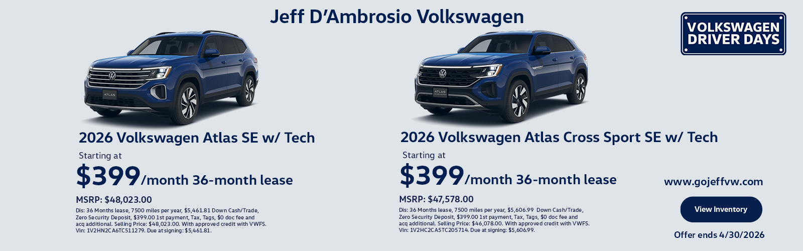 26 Atlas and ACS Lease