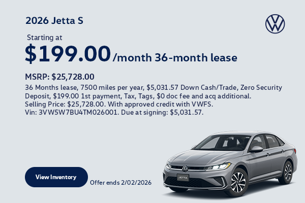 Jetta Lease