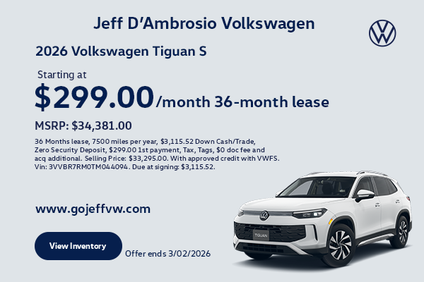 Tiguan Lease