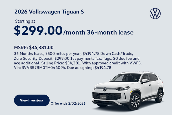 Tiguan Lease